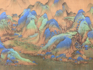 12 meters chinese painting, 1400 years old